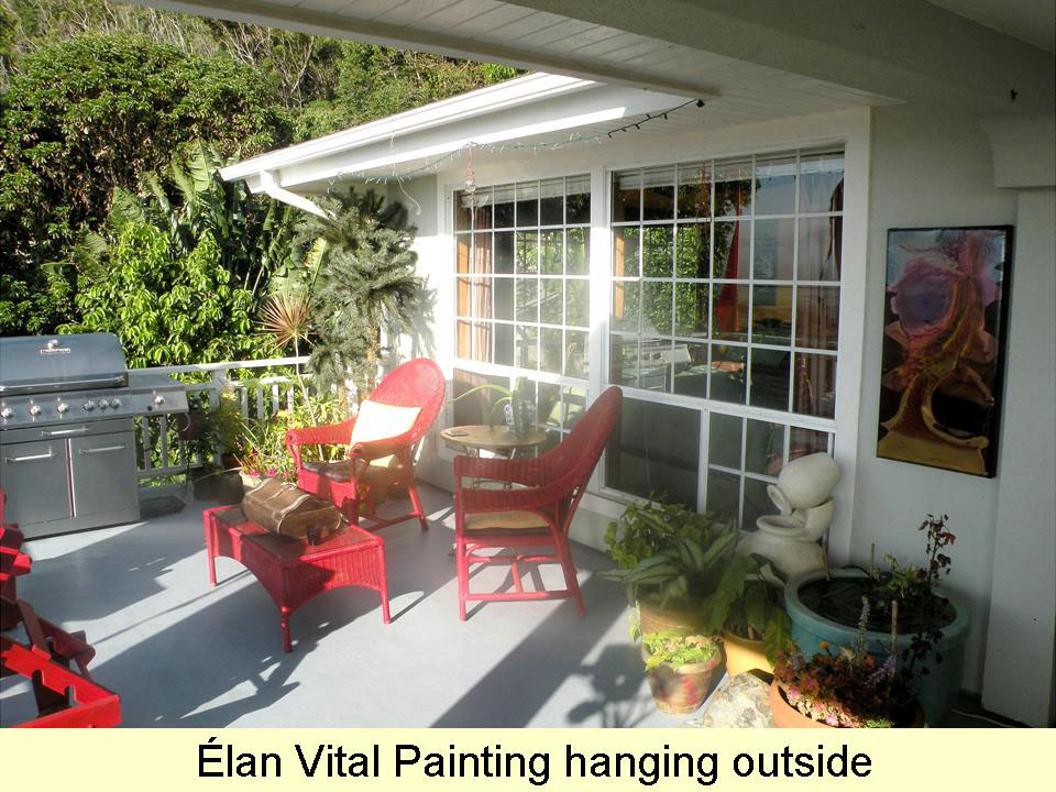 Cathedral City Artist: Elan Vital, Elan On Display | Elan outside
